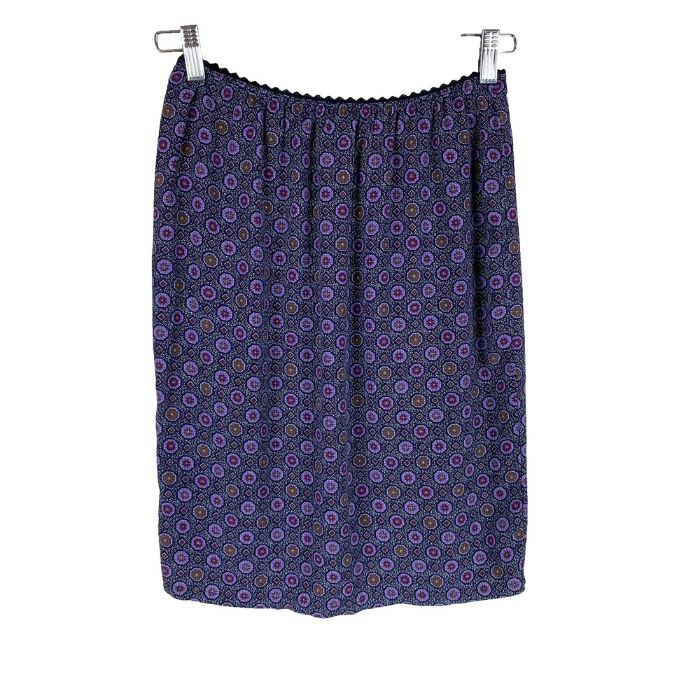 Y2K Xhilaration Ditsy Floral Knee Length Skirt Womens Sz S Vintage Whimsigoth